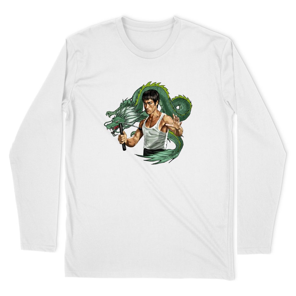 BRUCE LEE THE DRAGON LONG SLEEVE T-SHIRT
