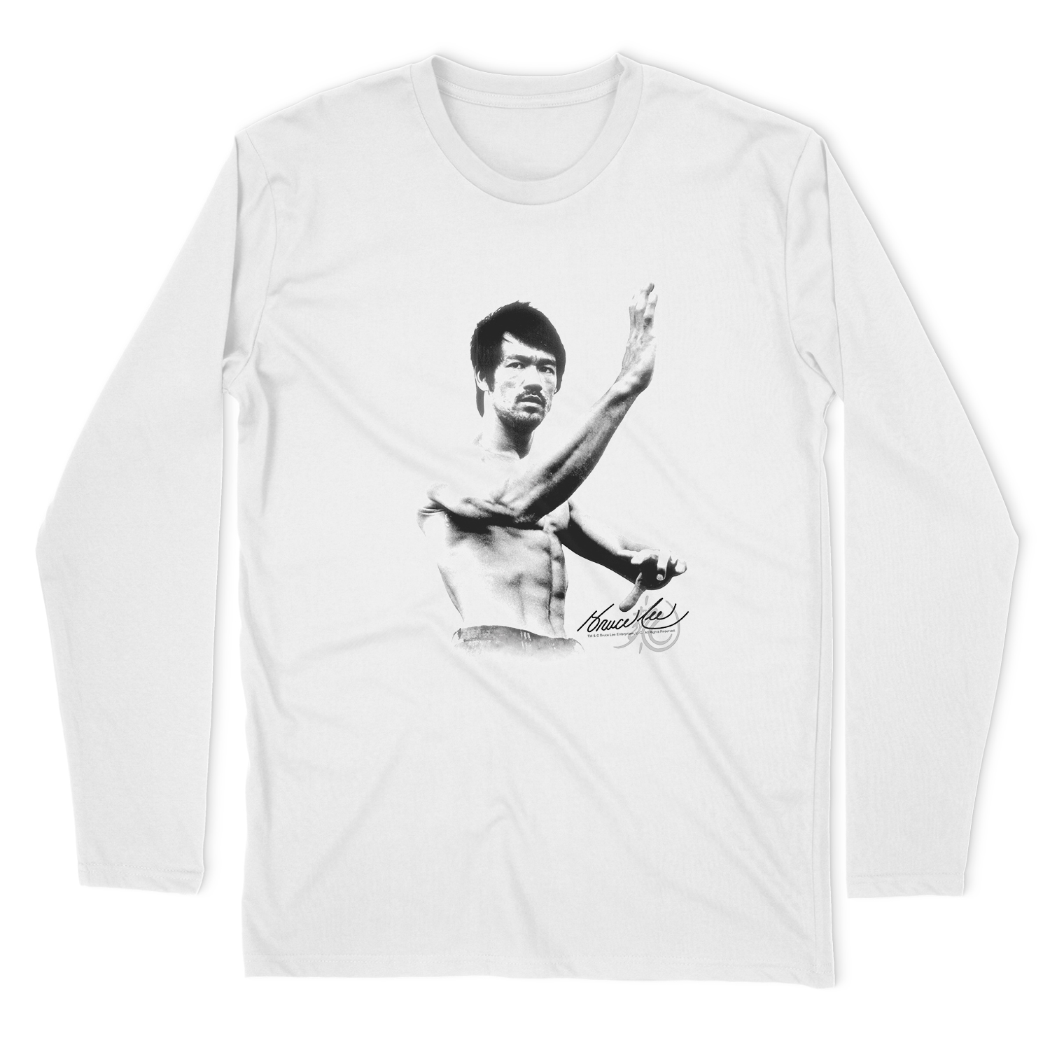 BRUCE LEE SERENITY LONG SLEEVE T-SHIRT