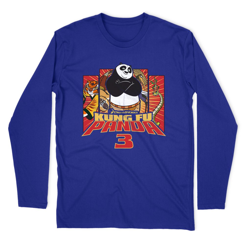 KUNG FU PANDA KUNG FURRY LONG SLEEVE T-SHIRT