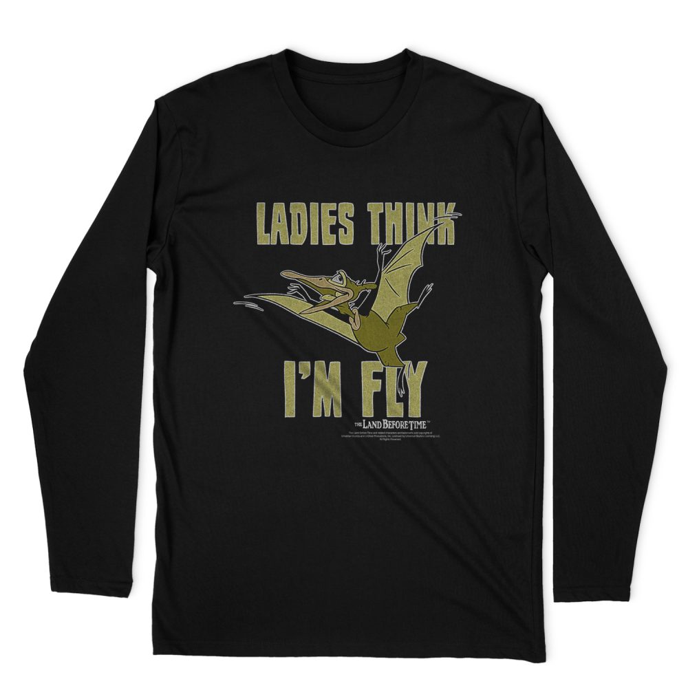 LAND BEFORE TIME I'M FLY LONG SLEEVE T-SHIRT