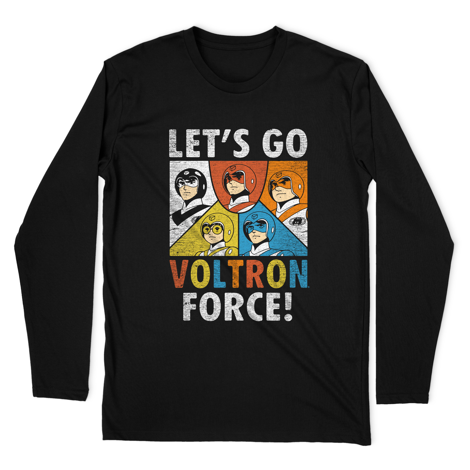 VOLTRON FORCE LONG SLEEVE T-SHIRT
