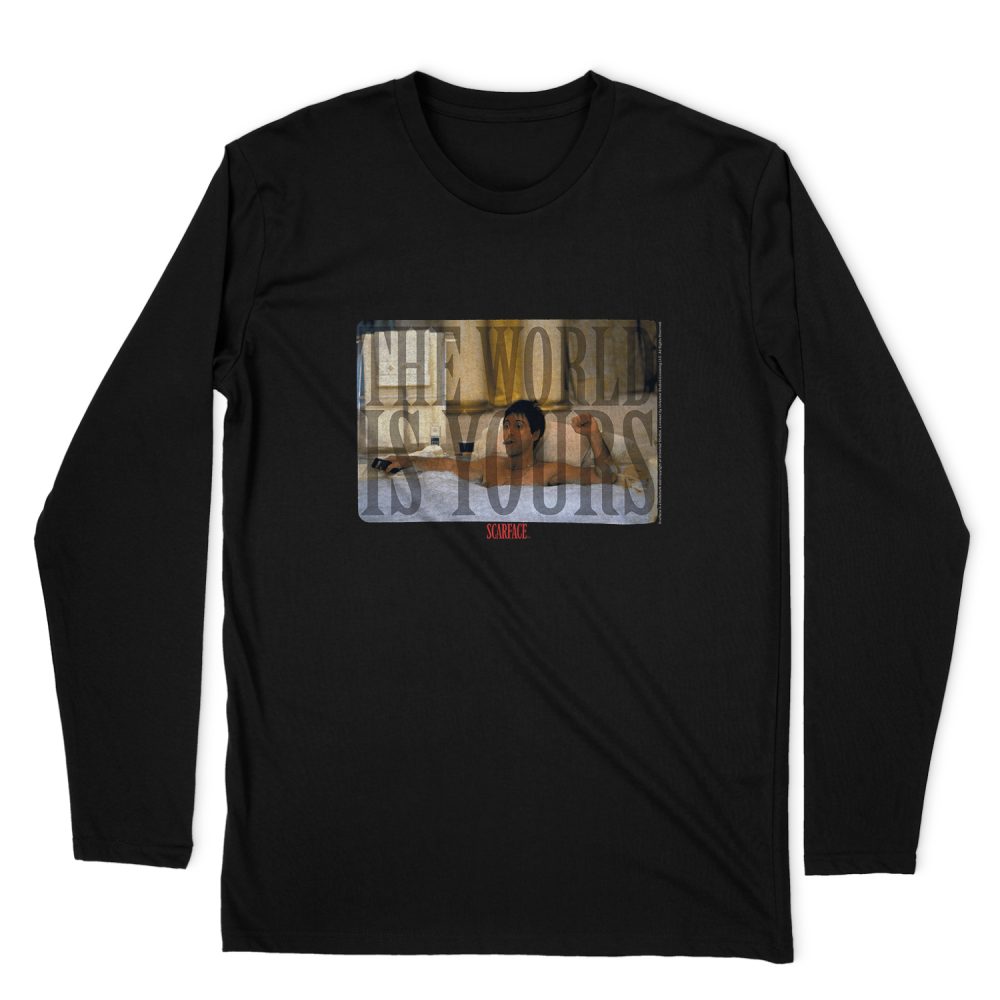 SCARFACE BATHTUB LONG SLEEVE T-SHIRT