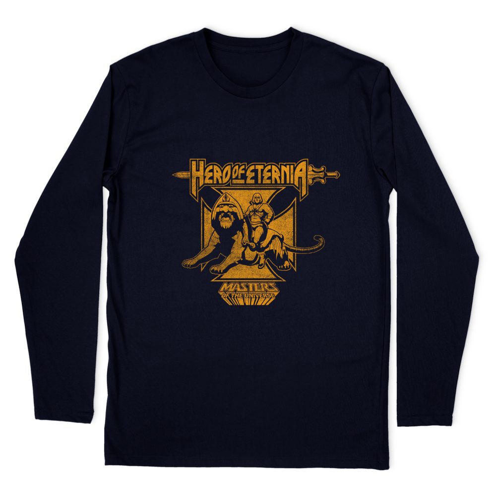 MASTERS OF THE UNIVERSE HERO OF ETERNIA LONG SLEEVE T-SHIRT