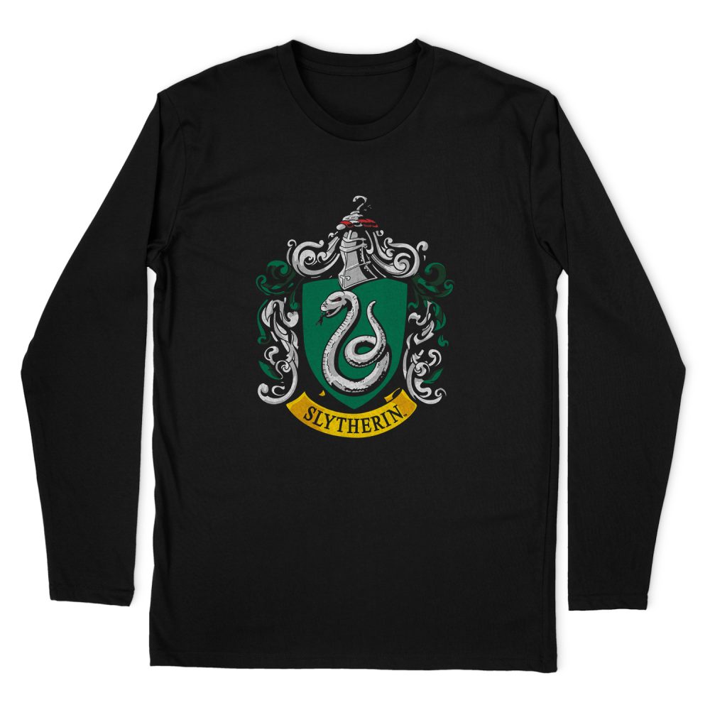 HARRY POTTER SLYTHERIN CREST LONG SLEEVE T-SHIRT
