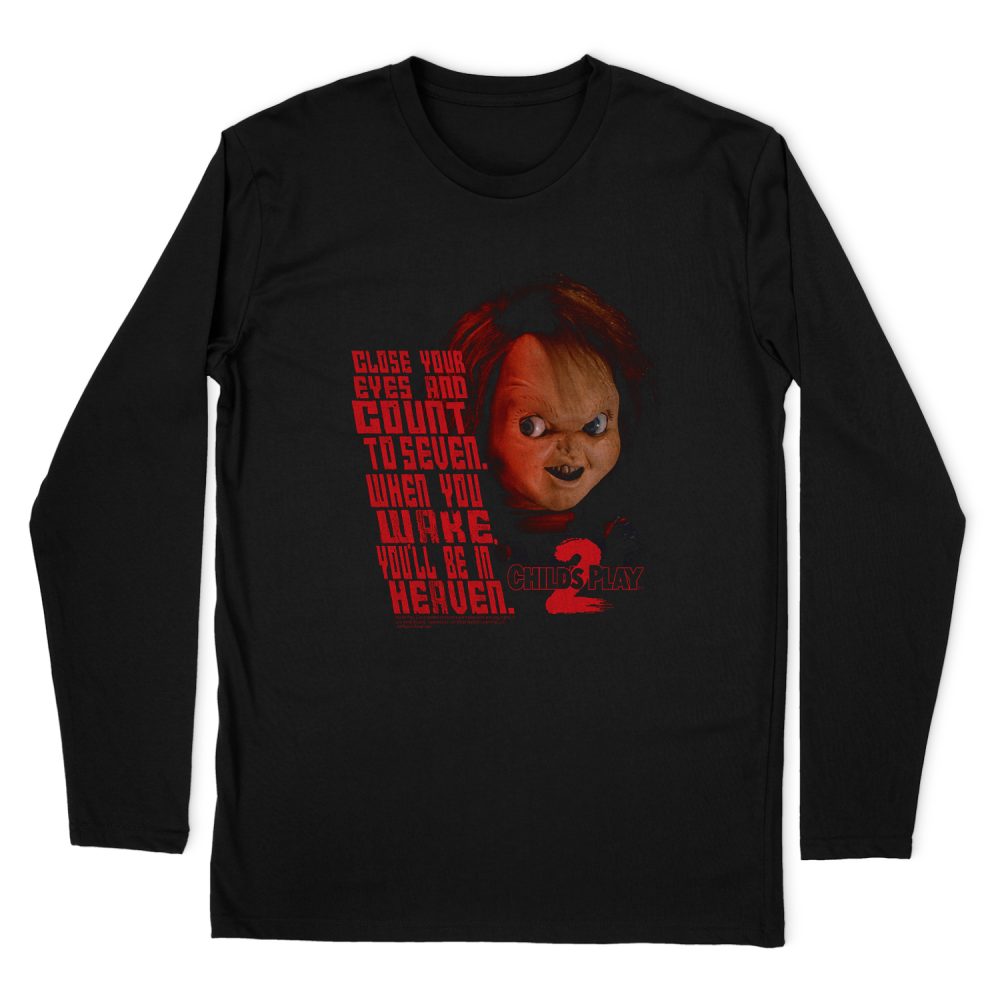 CHILD'S PLAY 2 IN HEAVEN LONG SLEEVE T-SHIRT