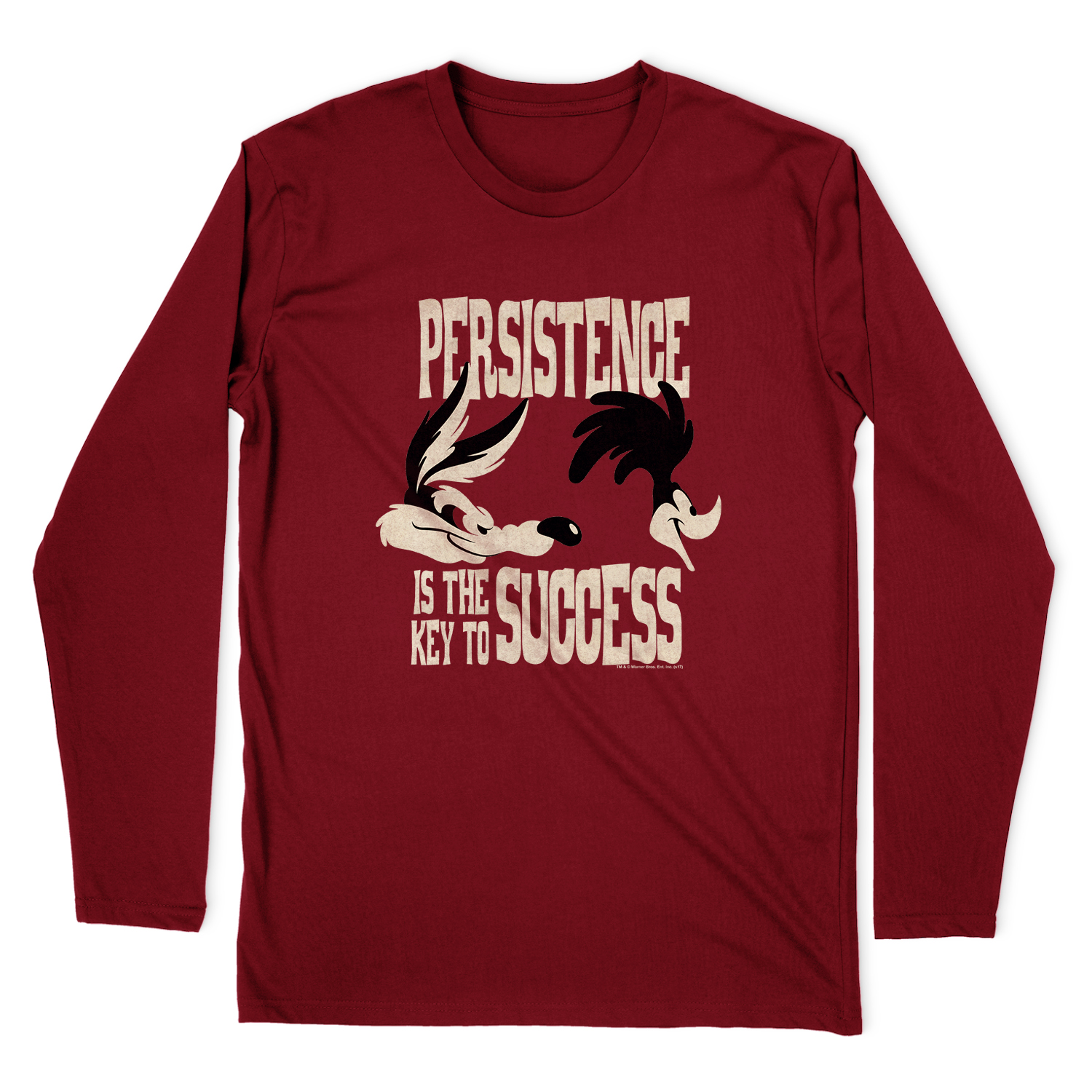 LOONEY TUNES PERSISTENCE LONG SLEEVE T-SHIRT