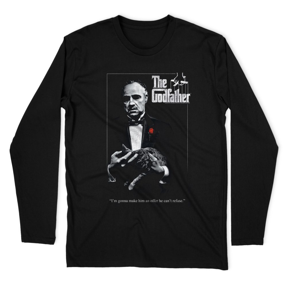 THE GODFATHER POSTER LONG SLEEVE T-SHIRT