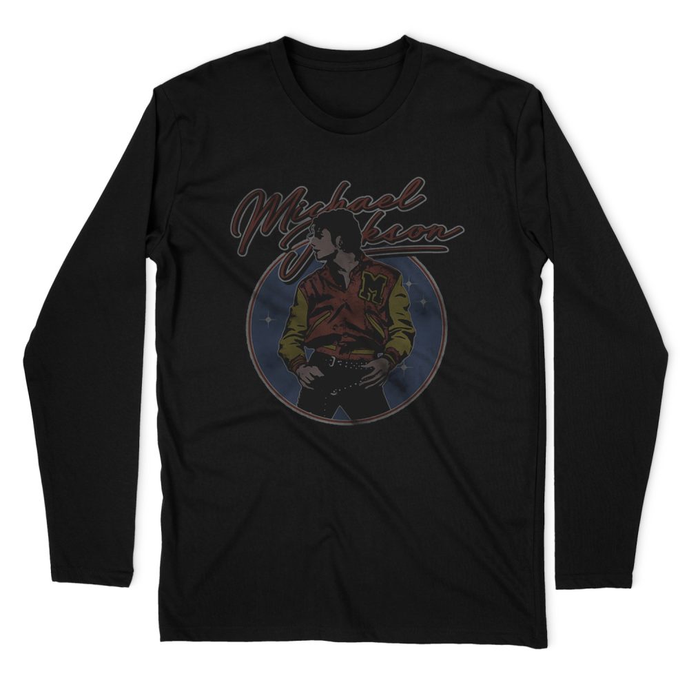 MICHAEL JACKSON LOGO LONG SLEEVE T-SHIRT
