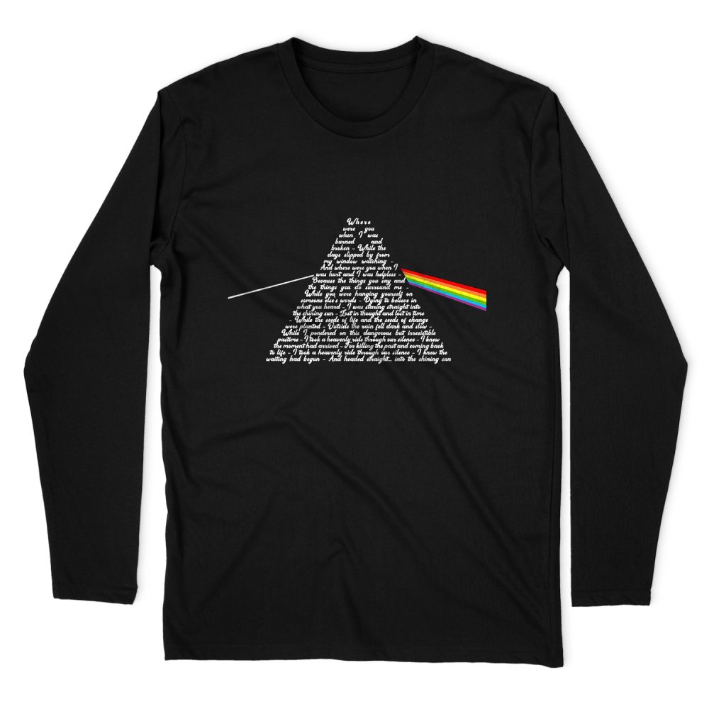 COMING BACK TO LIFE - PINK FLOYD LONG SLEEVE T-SHIRT