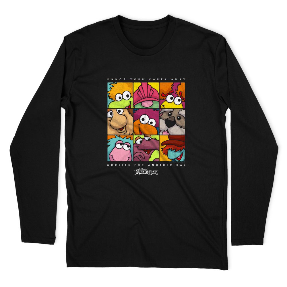 FRAGGLE ROCK SQUARED LONG SLEEVE T-SHIRT