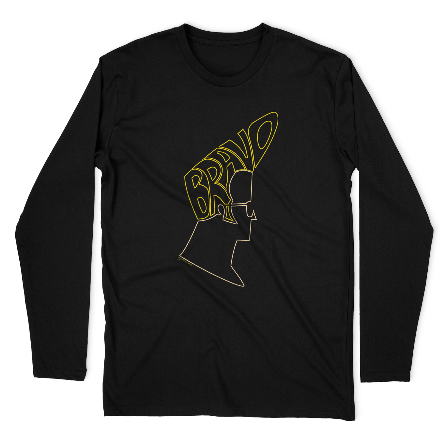 JOHNNY BRAVO BRAVO HAIR LONG SLEEVE T-SHIRT