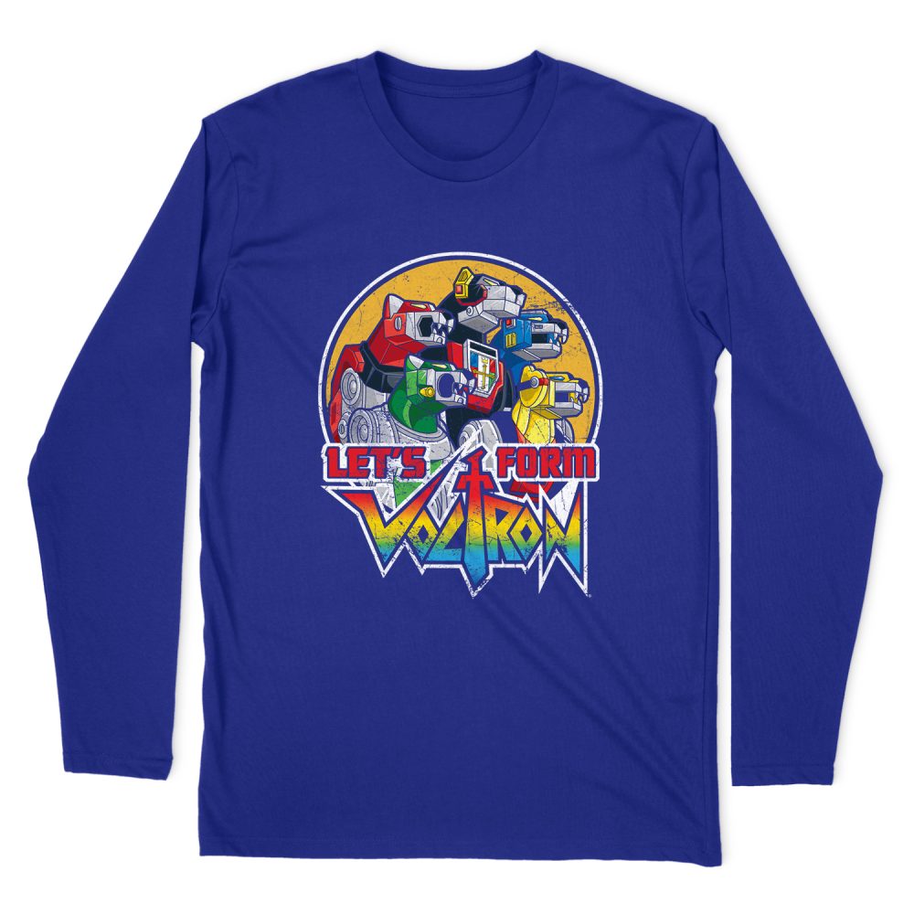 VOLTRON LETS FORM LONG SLEEVE T-SHIRT