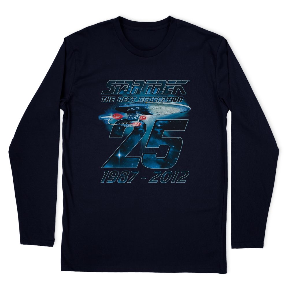STAR TREK ENTERPRISE 25 LONG SLEEVE T-SHIRT