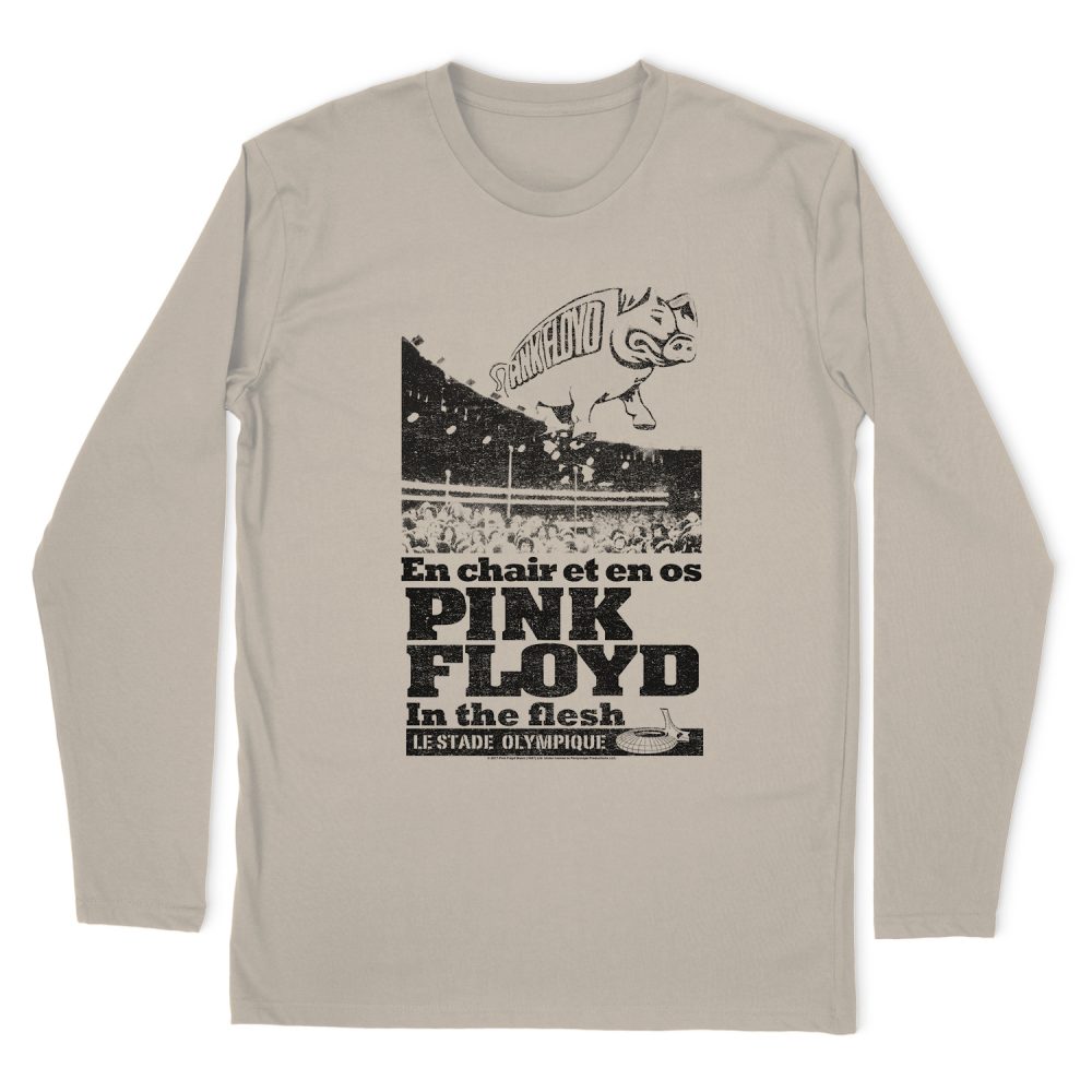 PINK FLOYD IN THE FLESH LONG SLEEVE T-SHIRT