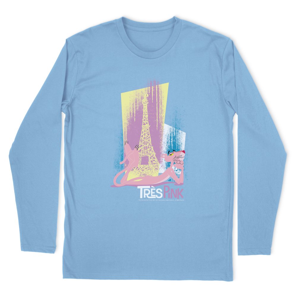 PINK PANTHER TRES PINK LONG SLEEVE T-SHIRT