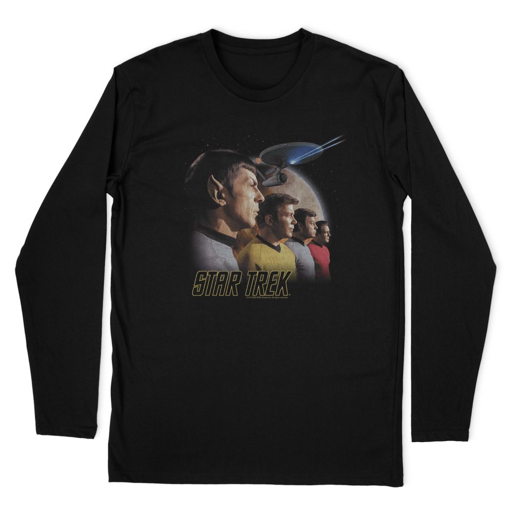 STAR TREK FORWARD TO ADVENTURE LONG SLEEVE T-SHIRT