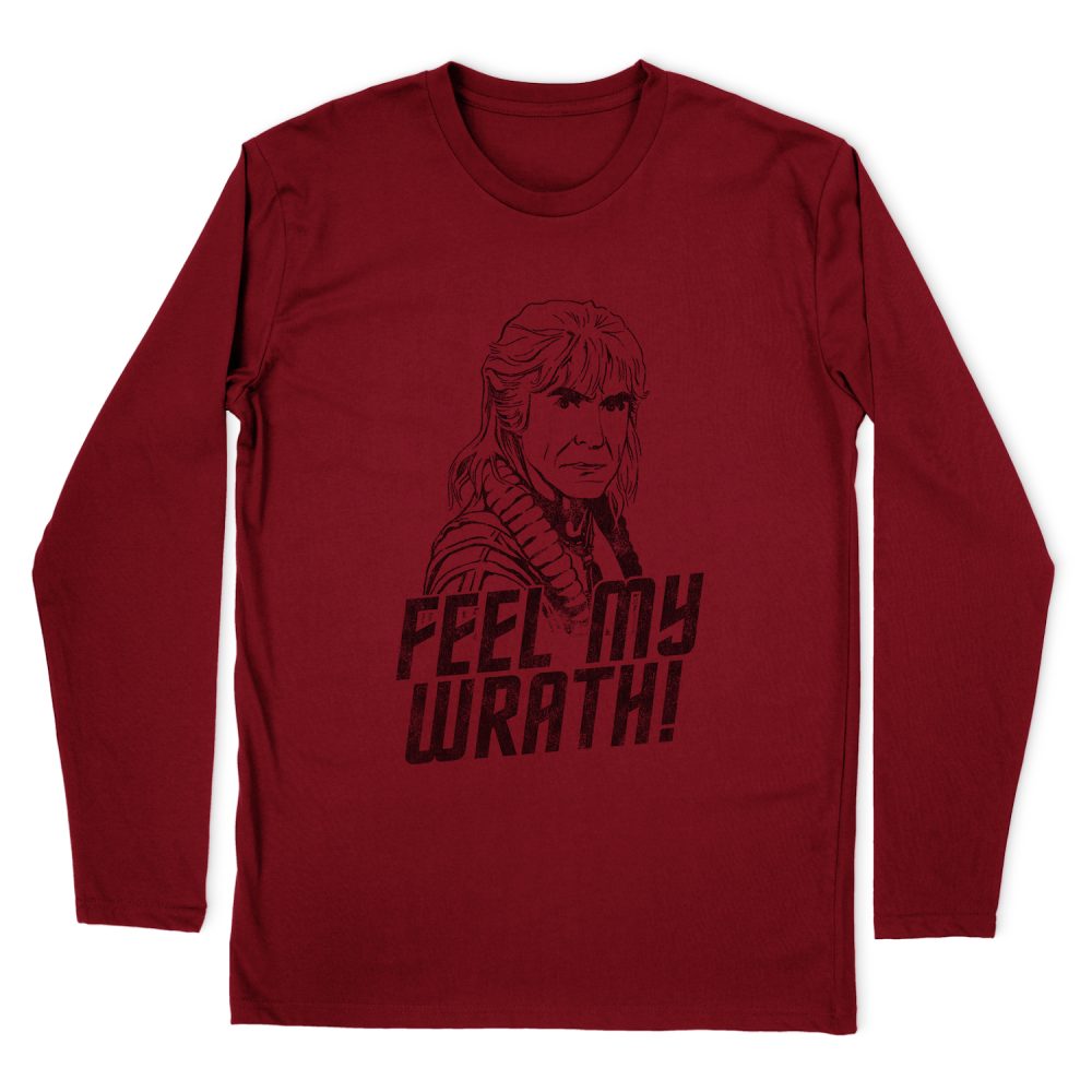 STAR TREK MY WRATH LONG SLEEVE T-SHIRT