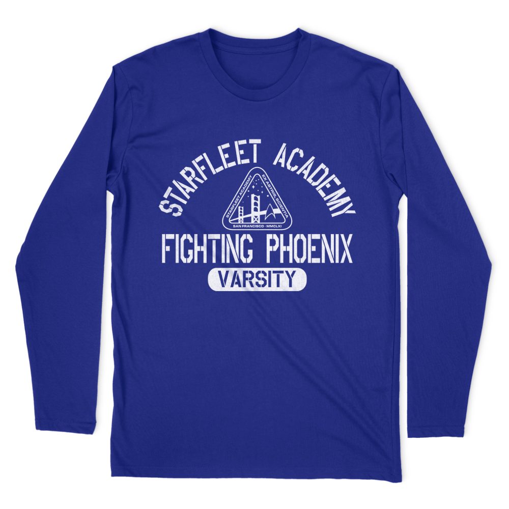 STAR TREK VARSITY LONG SLEEVE T-SHIRT