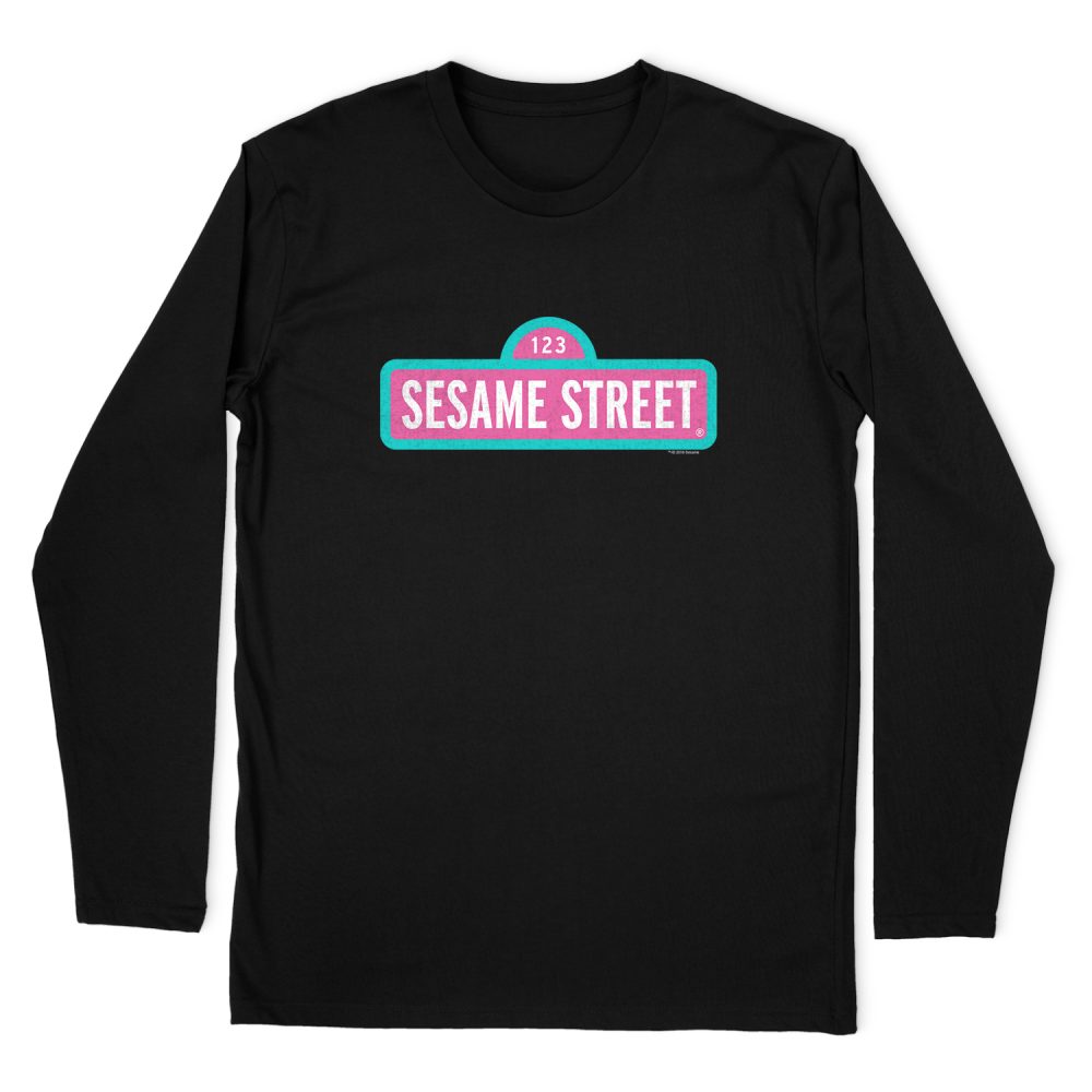 SESAME STREET ALT LOGO LONG SLEEVE T-SHIRT