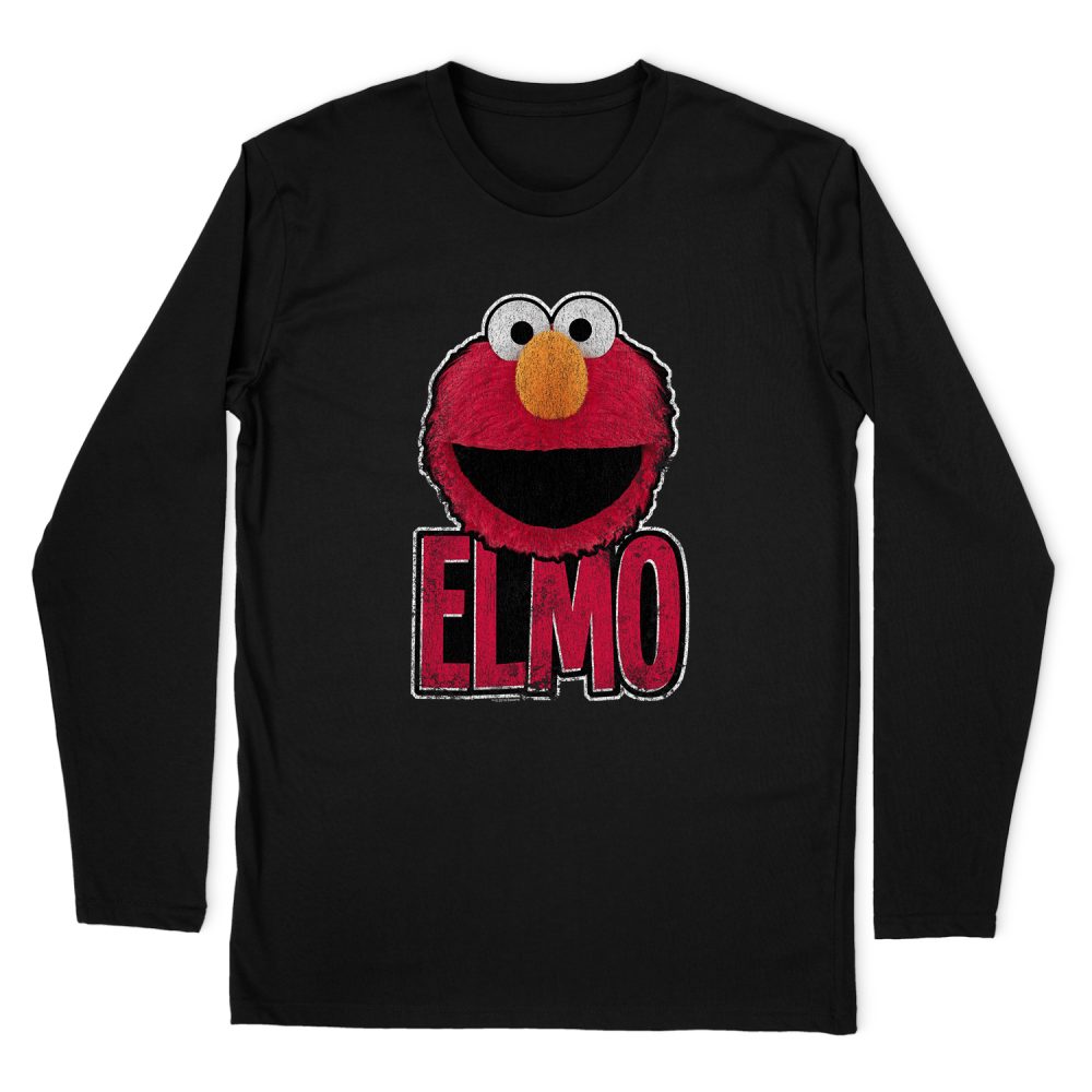SESAME STREET ELMO SMILE LONG SLEEVE T-SHIRT