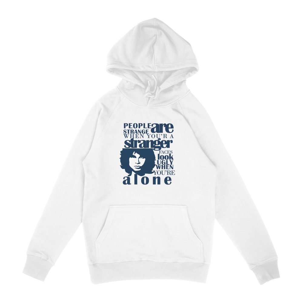 PEOPLE ARE STRANGE JIM MORRISON DOORS HOODIE