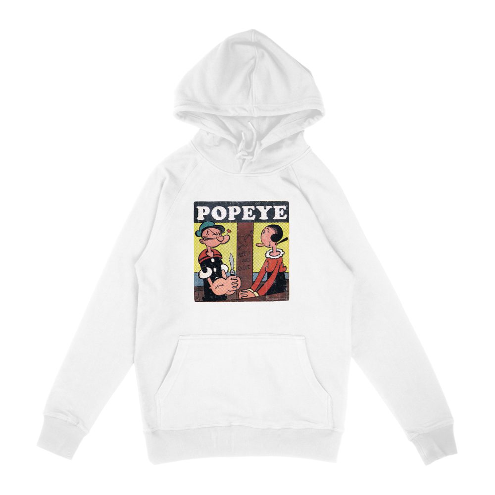 POPEYE LOVES OLIVE HOODIE