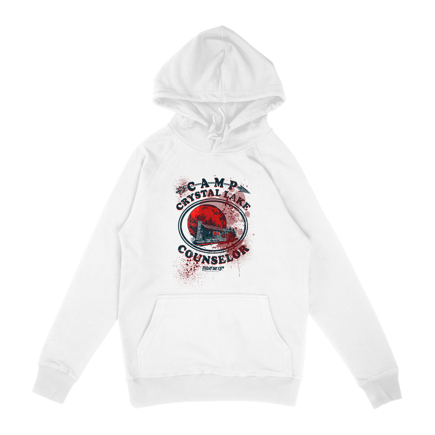 FRIDAY THE 13TH CAMP COUNSELOR VICTIM HOODIE