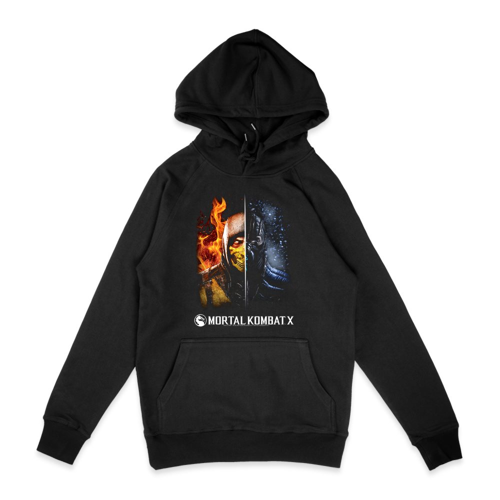 MORTAL KOMBAT FIRE AND ICE HOODIE