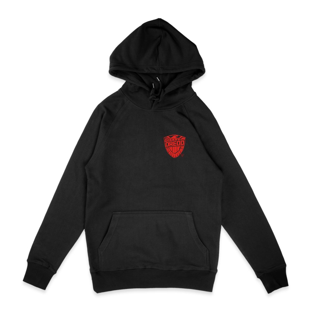 JUDGE DREDD BADGE HOODIE