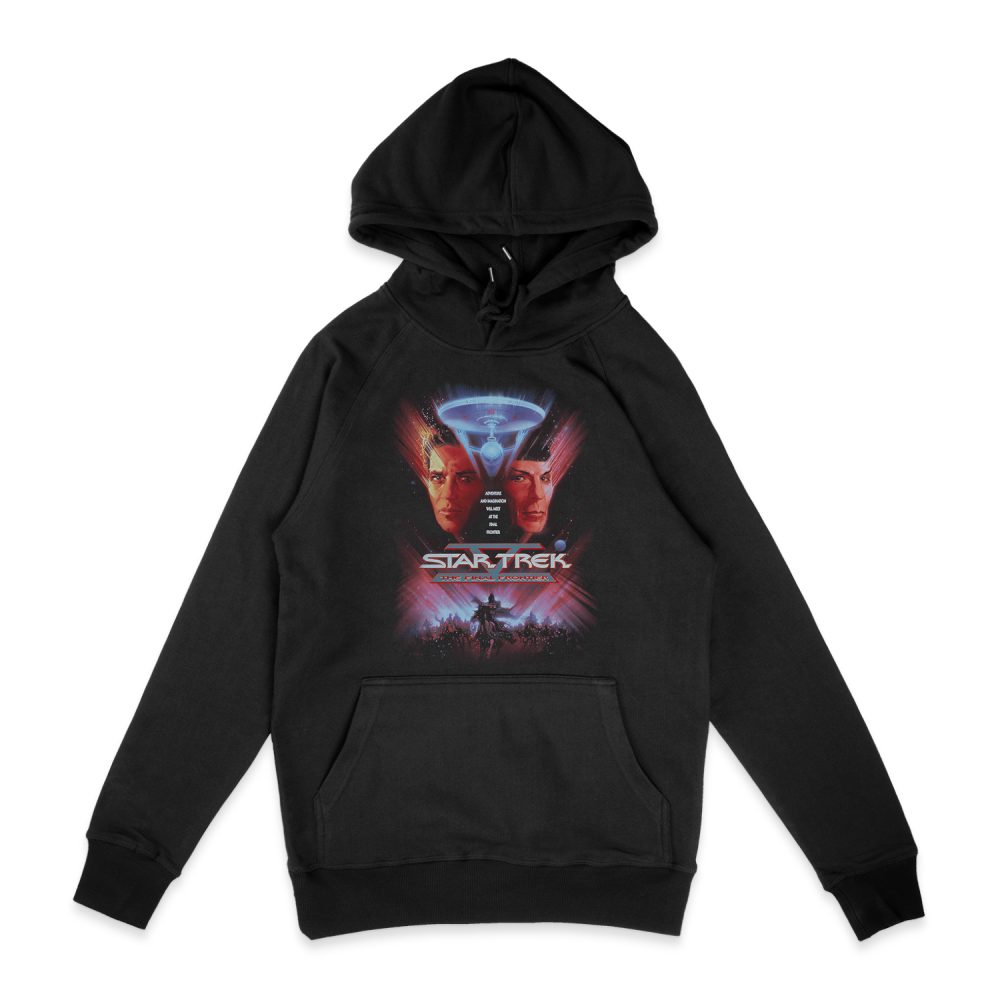 STAR TREK THE FINAL FRONTIER (MOVIE) HOODIE