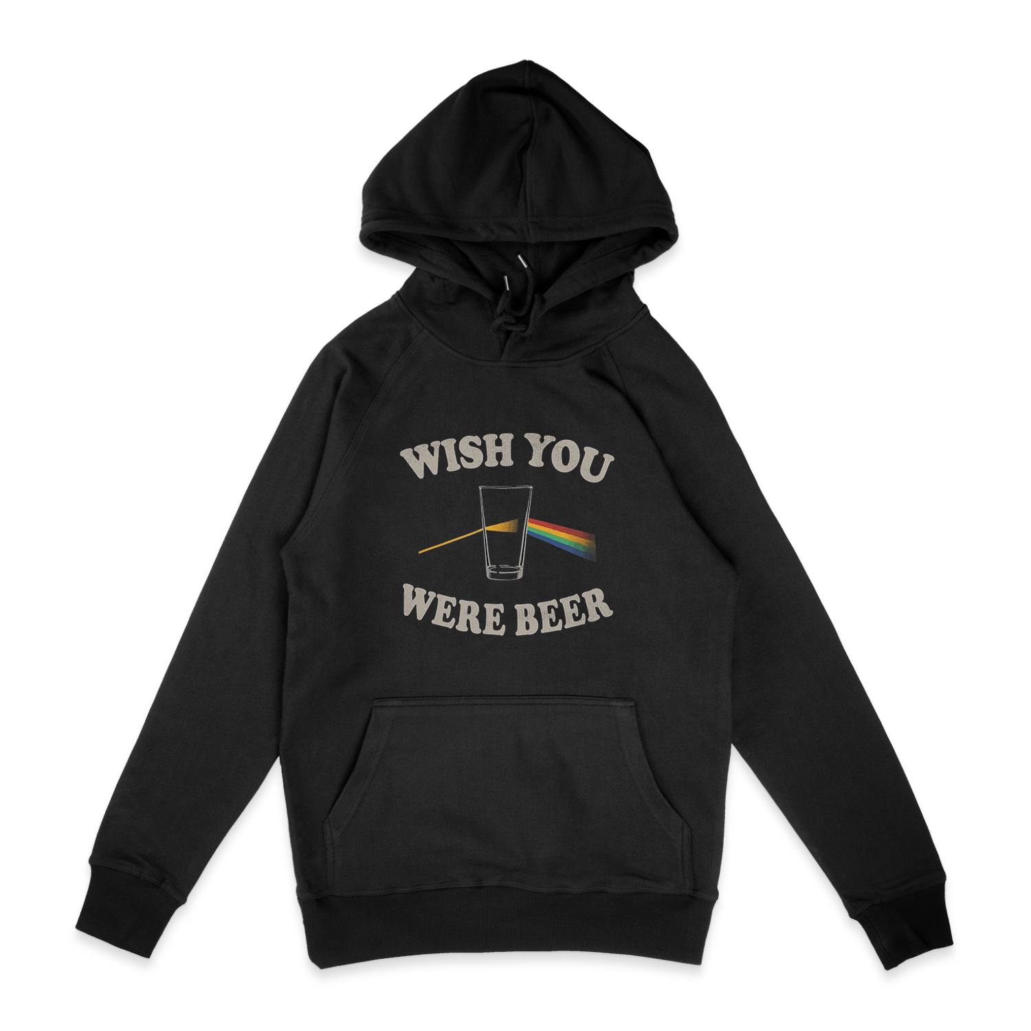 WISH YOU WERE BEER HOODIE