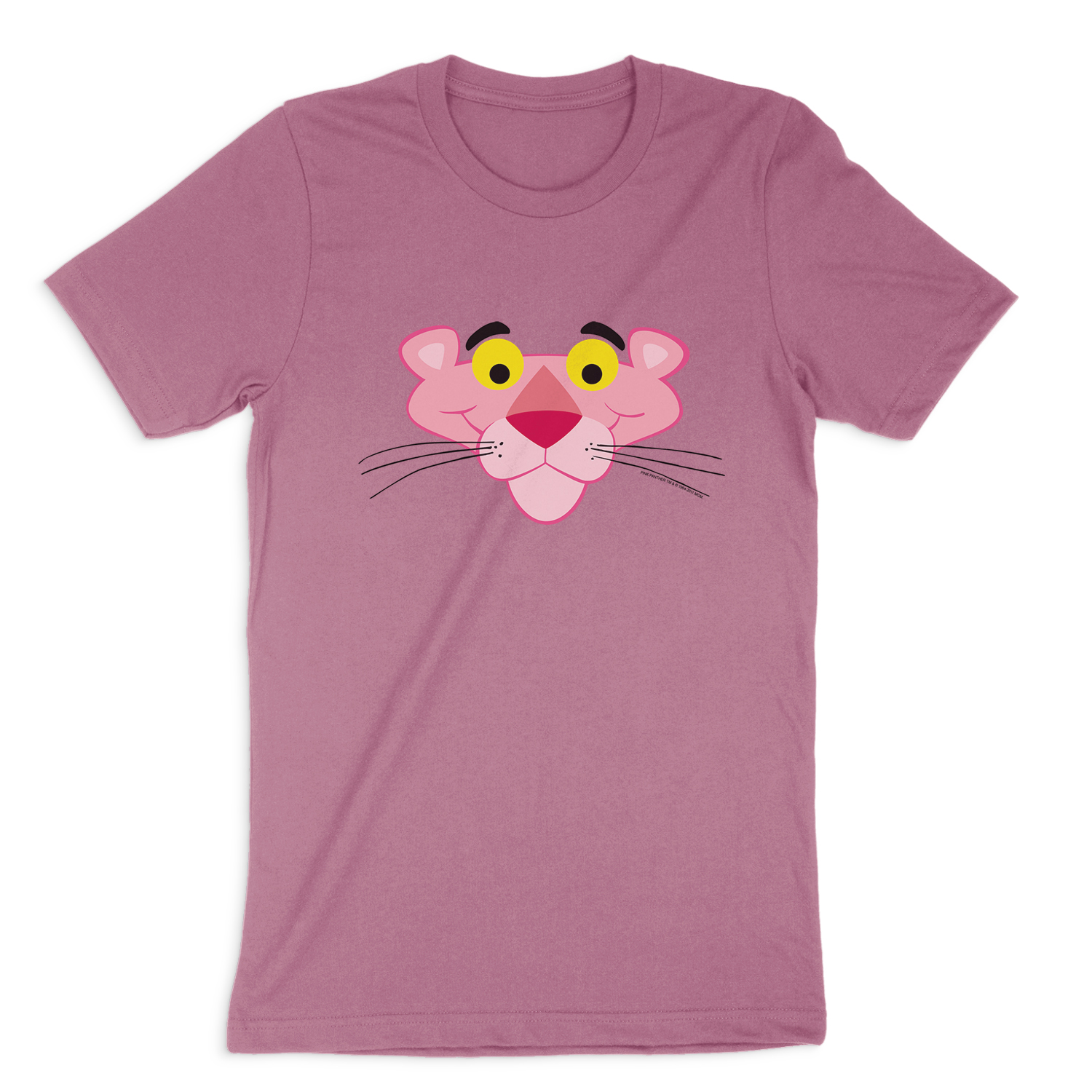 PINK PANTHER FACE SHORT SLEEVE T-SHIRT