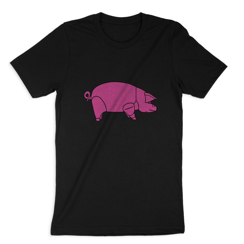 PINK FLOYD ANIMALS PIG SHORT SLEEVE T-SHIRT