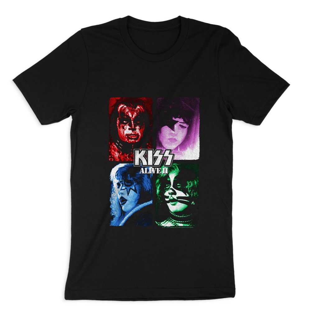 KISS ALIVE II COVER SHORT SLEEVE T-SHIRT