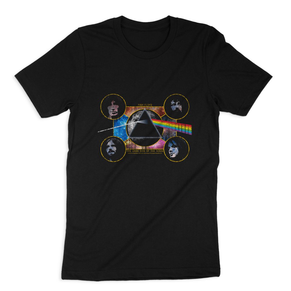 PINK FLOYD DARK SIDE HEADS SHORT SLEEVE T-SHIRT