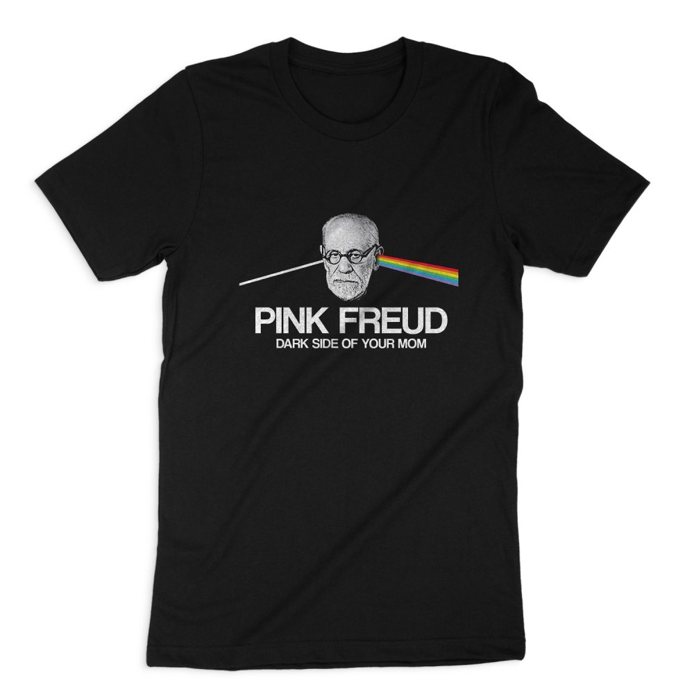 PINK FREUD - DARK SIDE OF YOUR MOM SHORT SLEEVE T-SHIRT