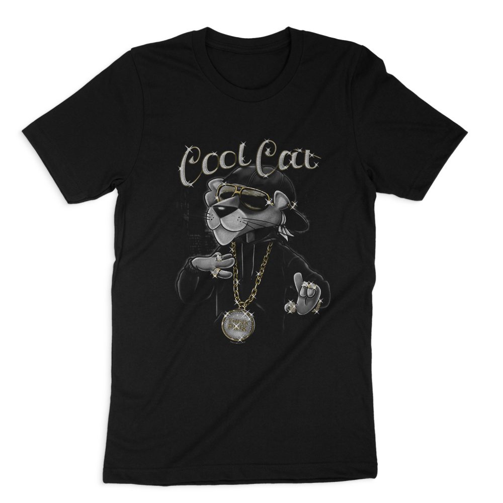 PINK PANTHER COOL CAT SHORT SLEEVE T-SHIRT