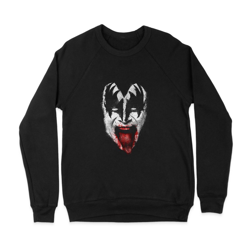 KISS DEMON FACE SWEATSHIRT