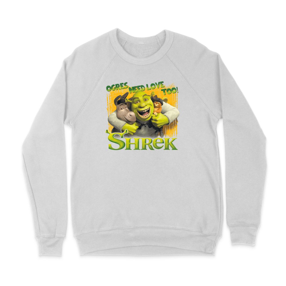 SHREK OGRES NEED LOVE SWEATSHIRT