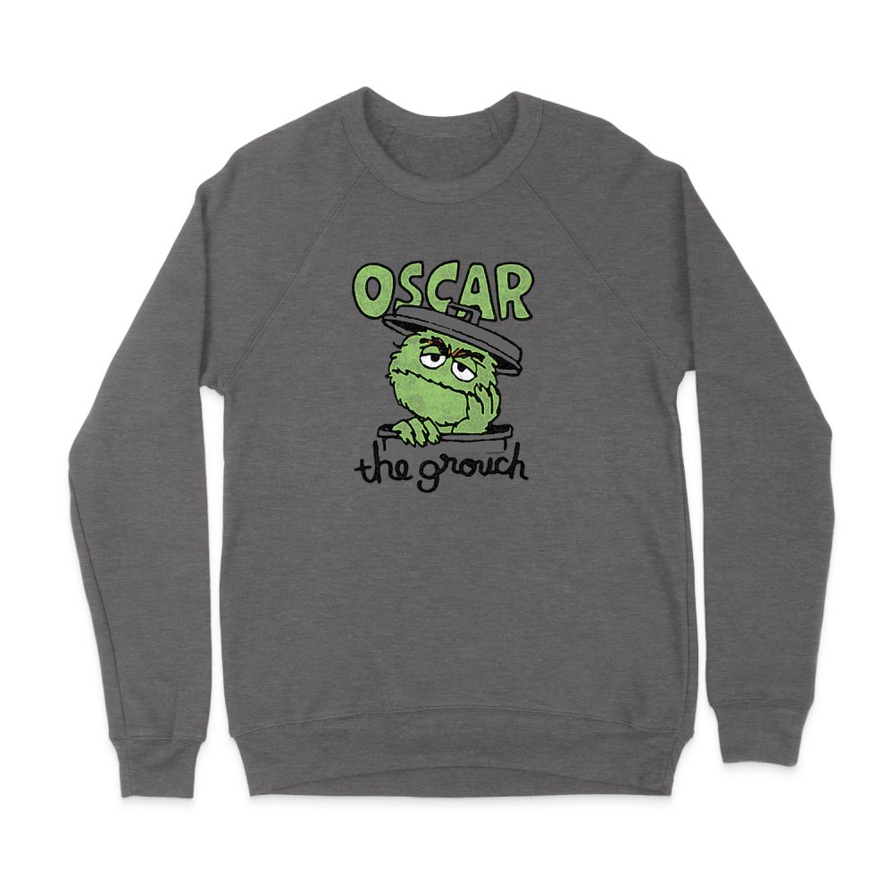 SESAME STREET CANNED GROUCH SWEATSHIRT