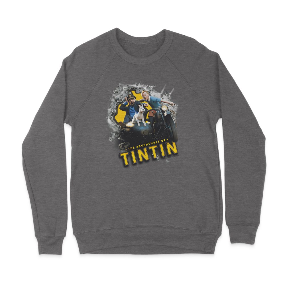 THE ADVENTURES OF TINTIN BREAKTHROUGH SWEATSHIRT
