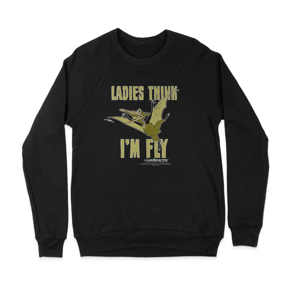 LAND BEFORE TIME I'M FLY SWEATSHIRT