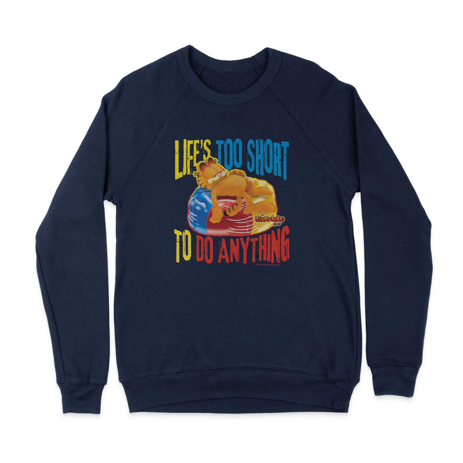 GARFIELD TOO SHORT SWEATSHIRT