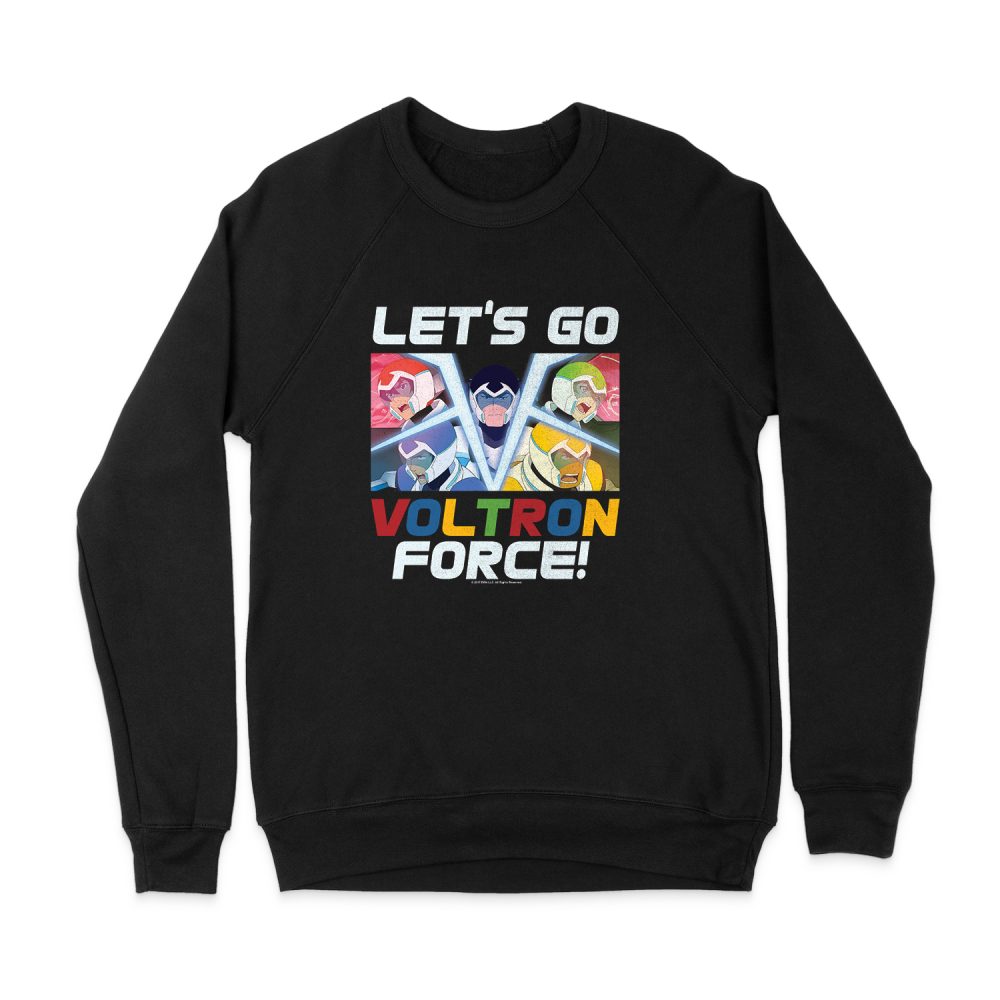 VOLTRON LETS GO SWEATSHIRT
