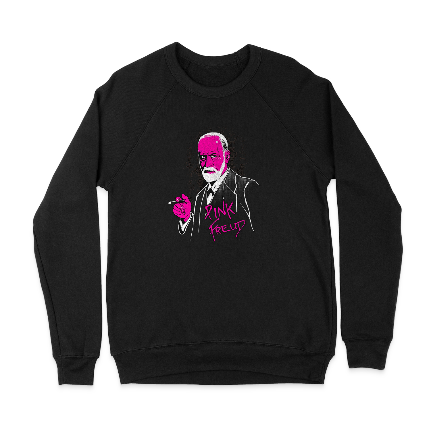 AWESOME FREUD PINK FLOYD SWEATSHIRT