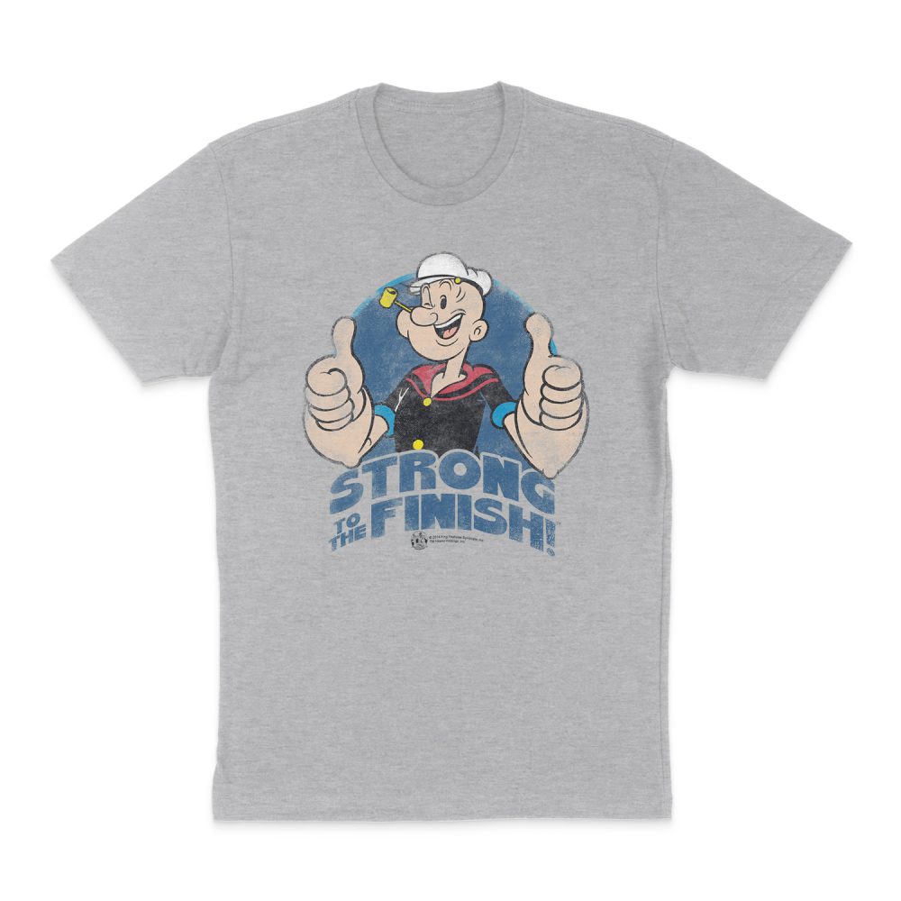 POPEYE TO THE FINISH SHORT SLEEVE T-SHIRT