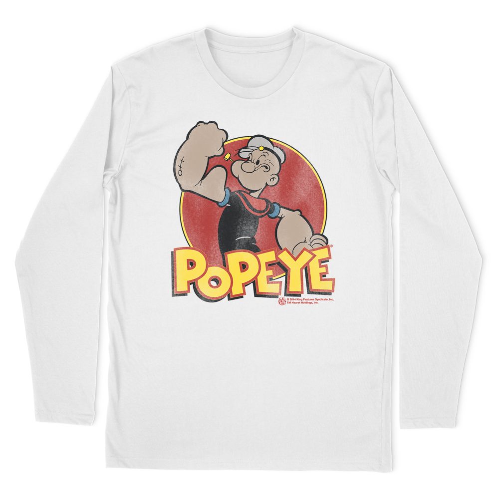 POPEYE RETRO LONG SLEEVE T-SHIRT