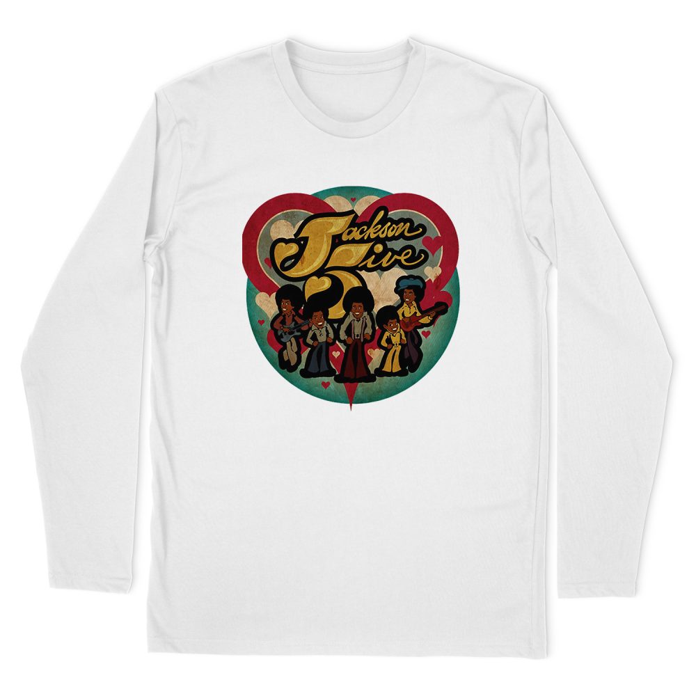 THE JACKSON'S FIVE LONG SLEEVE T-SHIRT