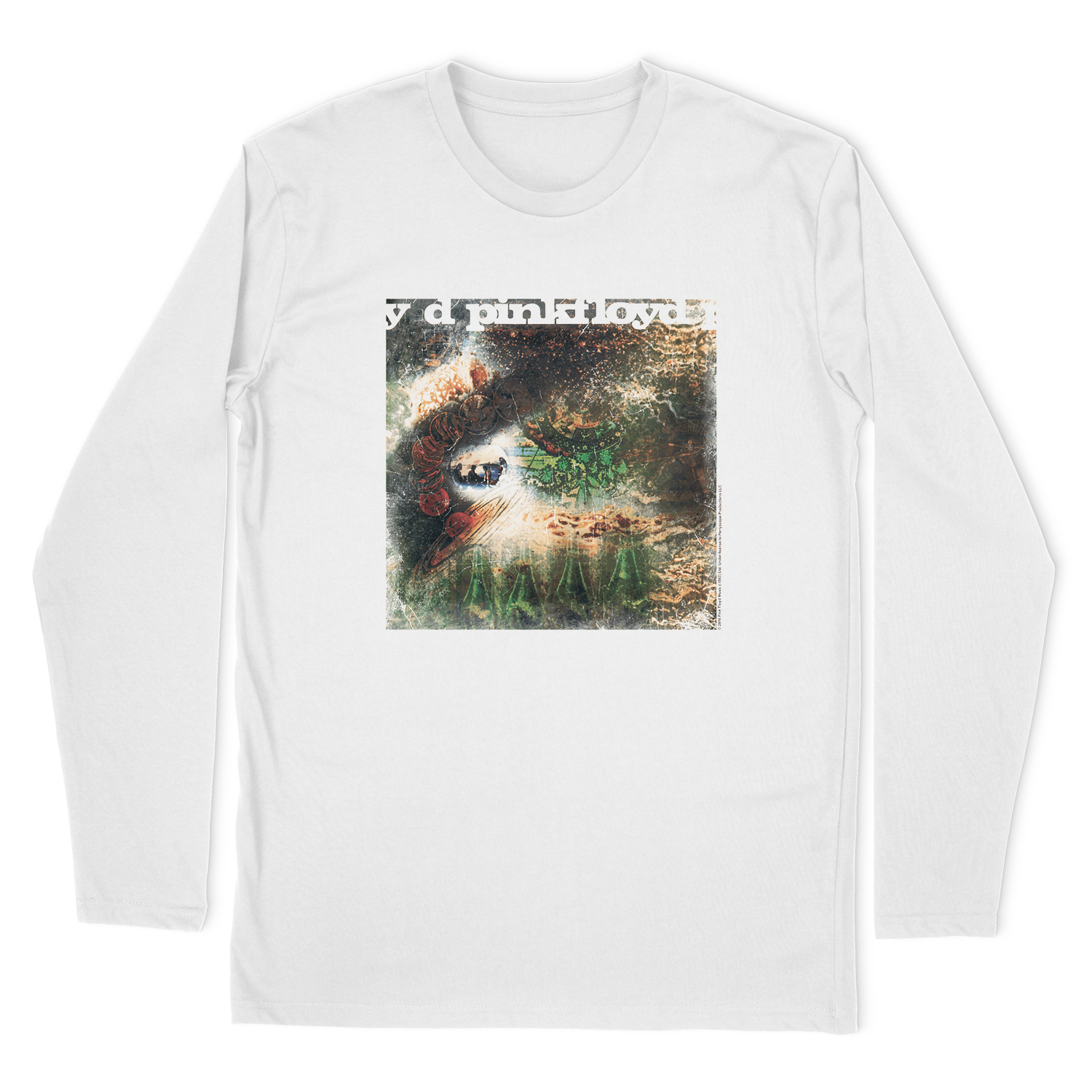 PINK FLOYD SAUCERFUL OF SECRETS LONG SLEEVE T-SHIRT