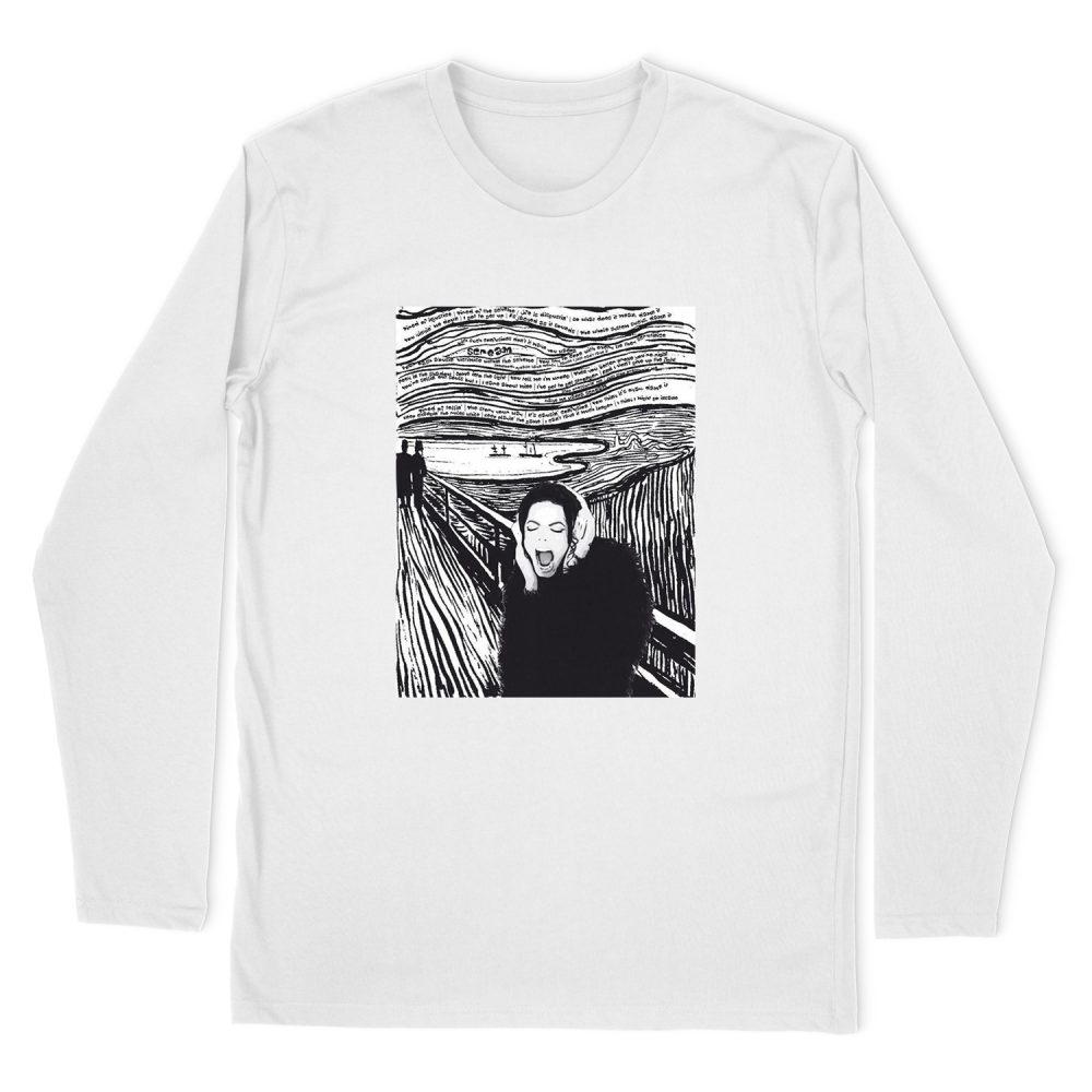 MICHAEL JACKSON ART LONG SLEEVE T-SHIRT